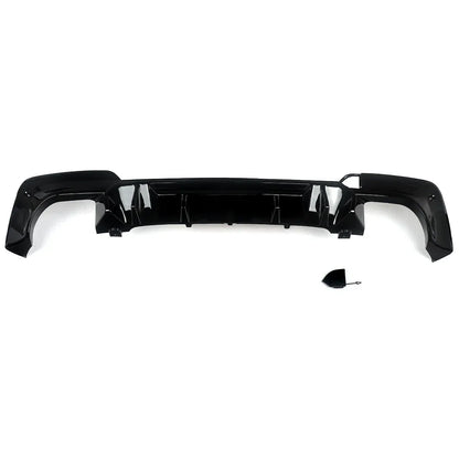 For 2018-2021 BMW G01 X3 M40i M-Sport Rear Diffuser Bumper Lip Gloss Black