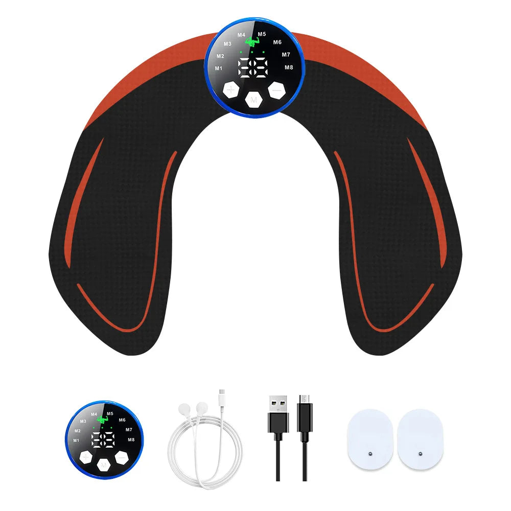 Electrical Muscel Stimulator Massager Abdomen Buttocks Arm Leg Neck Hips Trainer Muscle Toner Fitness Training Workout Equipment