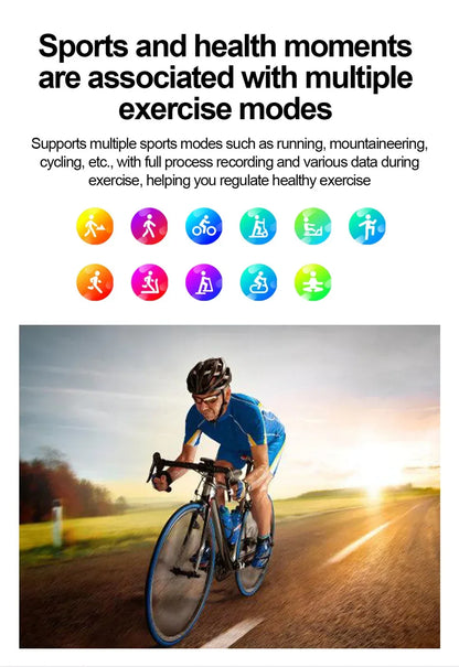 2026New For Man Smartwatches Outdoor Sport Smart Watch Men 1.43“ HD AMOLED Screen ECG physical examination BT5.0 Call smartwatc
