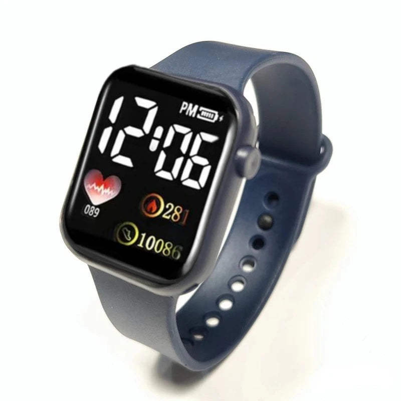 2026 New LED Electronic Watch Waterproof Digital Sports Wristwatch Fashion Casual Student Daily Outdoor Watch Relogio Feminino