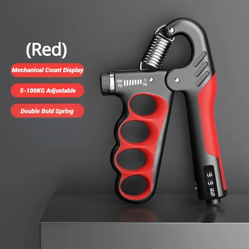 Grip dynamometer male arm strength training electronic counting five-finger exerciser 100kg fitness mechanical record