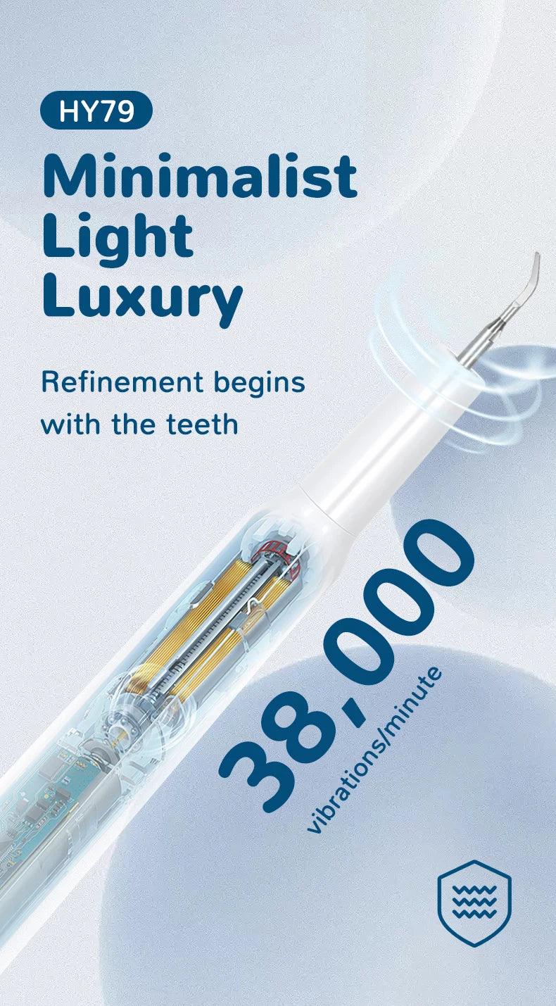 2026 Ultrasonic Tooth Cleaner Dental Scaler Calculus Remover Plaque Tartar Eliminator Dental Stone Removal Teeth Cleaning Tools