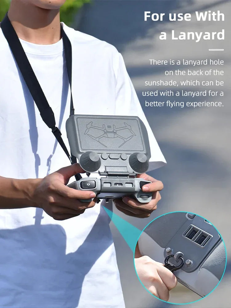 BRDRC Sun Hood Protective Case for DJI Mini 3 Pro/Mavic 3 Cine Classic Screen Protector Anti-Scratch Sunshade Drone Accessories