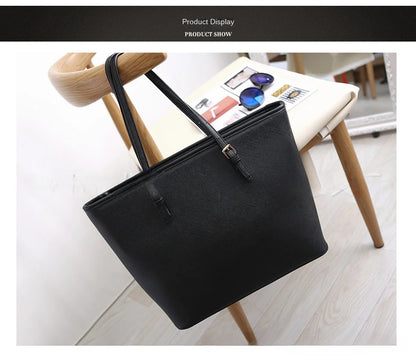 Women Large Capacity Bucket Tote Bag Shoulder Handbag Mommy Bag Work Travel Casual Purse