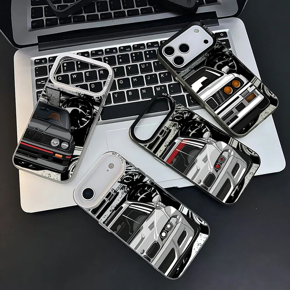 Modified JDM Racing Calipers Phone Case for Oppo Reno14 Reno13 Reno12 Reno11 Reno10 8 7 6 5 Z F T Pro Plus 4 5G Matte Back Cover