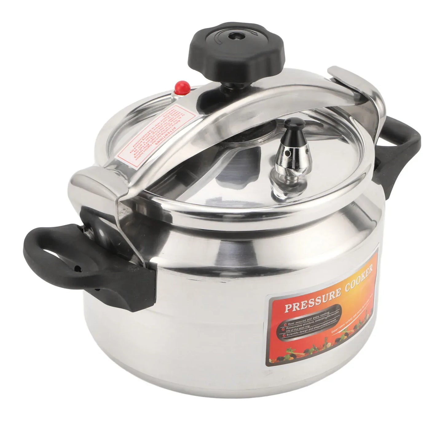 Pressure Cooker Explosion Proof Large Capacity Pressure Cooker for Gas Stove Aluminum Alloy Pressure Cooker Home Pressure Cooker