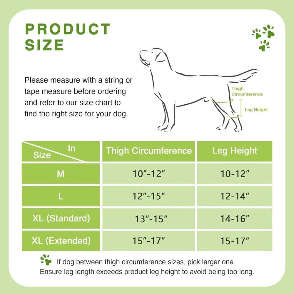 Orthopedic Brace For Dogs Pet Joint Hip Support Brace Adjustable Leg Support For Keeping Animal Joints Warm And Stable