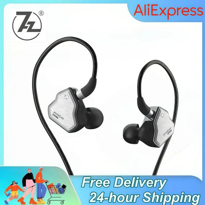 7Hz Salnotes Zero HiFi in Ear Earphone Metal Composite Diaphragm IEMs 10mm Dynamic Driver N52 Magnet Timeless Dioko