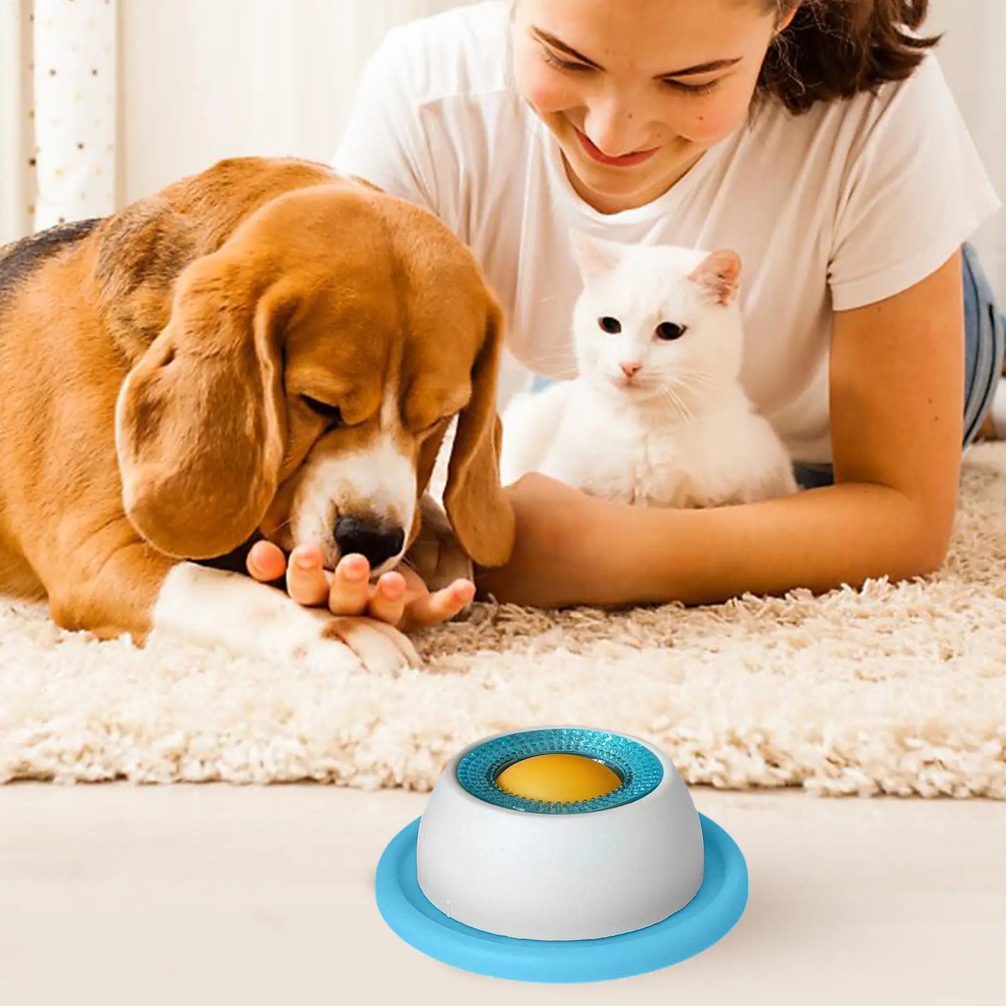 New Dog supplies Anti-overturning Pet toys anti-greedy bite-resistant anti-boring artifact kittens cats dog licking supplies