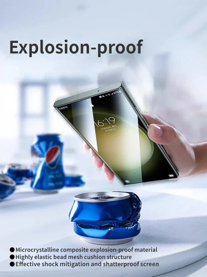 SmartDevil 1/2 PCS Dust-free Microcrystalline Screen Protector for Samsung S23Ultra S22Ultra Full Glue Non-full Cover Soft Film
