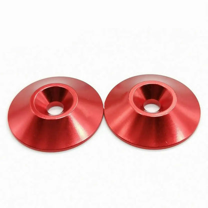 New Aluminum Tail Wing Gasket M3 Countersunk Screws Washers for 1/8 1/10 Scale Off Road Buggy Monster Truck Crawler RC Dift Cars