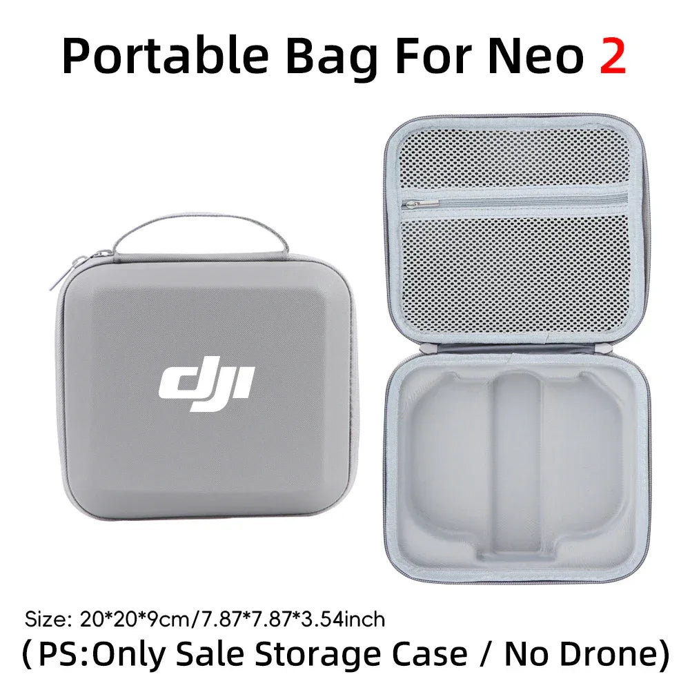 Carrying Shockproof Case For DJI NEO 2 Case Portable Storage Bag For DJI Neo 2 Drone Remote Accessories