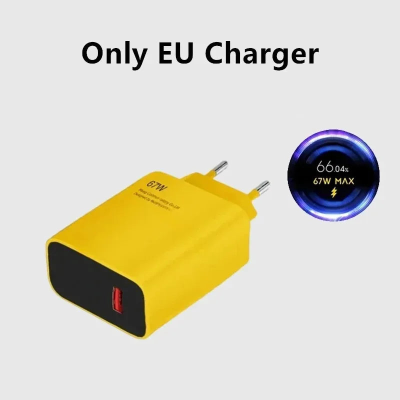 67W USB Fast Charger For Xiaomi 14 13 12 11 Pro Ultra Lite USB A To Type C Quick Charging Phone Data Cable For Redmi Note 13 12