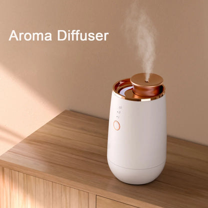 HIINST Waterless Diffuser for Essential Oil Luxury Aromatherapy Diffuser Rechargeable Aroma Diffuser for Home Room
