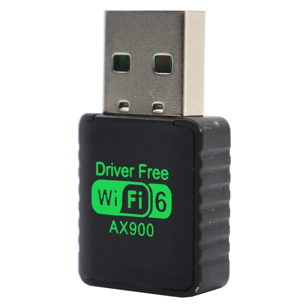 AX900 WIFI 6 Adapter USB Network Card 2.4G&5GHz Dual Band Signal Reception Dongle For Laptop Driver Free Wireless Wlan Receiver