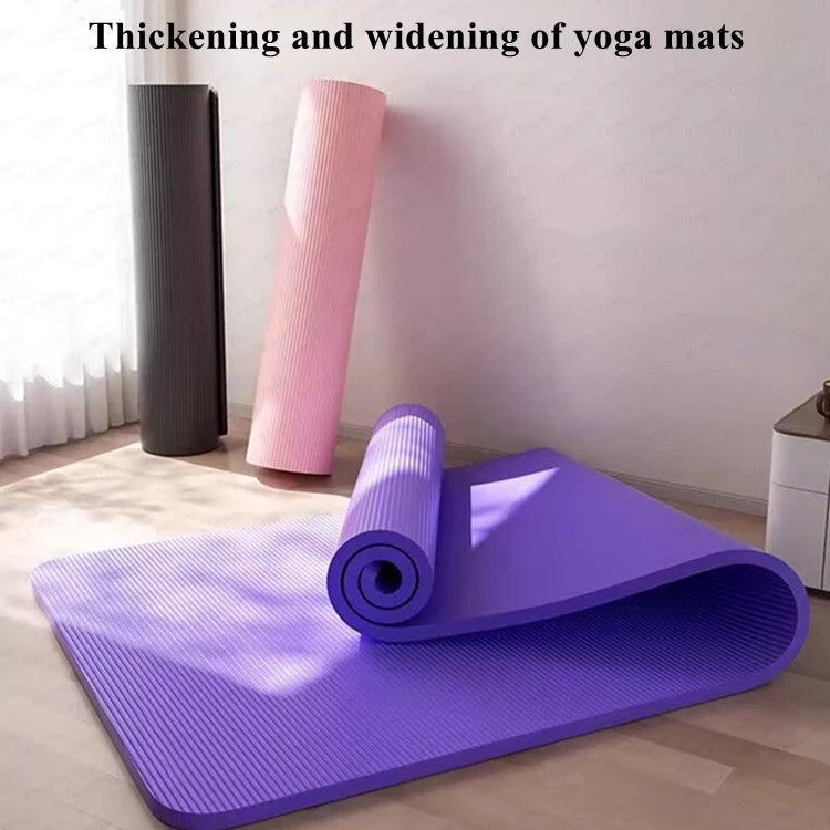 183×60cm Thick Yoga Mat Anti-skid Sports Fitness Mat 20MM Comfort Foam Yoga Matt for Exercise Yoga and Pilates Gymnastics Mat
