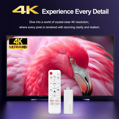 H96 Max H313 Android TV Stick Allwinner Quad Core 4K Video Wifi6 Voice Assistant Smart TV Box