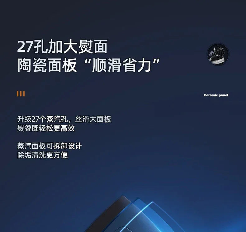 Steamer for clothes Industrial Vintage electric Steam iron Handheld steamer iron Automatic clothes iron steamer home appliances