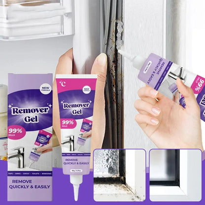 Mold Remover Gel Anti-Mold Cleaning Gel For Kitchen Bathroom Washing Machine Refrigerator Rubber Ring Removing Mold