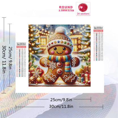 Evershine Diamond Painting Snowman DIY Picture Of Rhinestones Landscape Winter Diamond Mosaic Winter Craft Kit Christmas Gifts