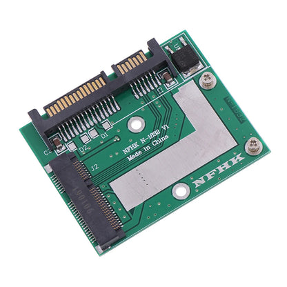 MSATA SSD to 2.5'' SATA 6.0gps module adapter converter card board mini pcie ssd