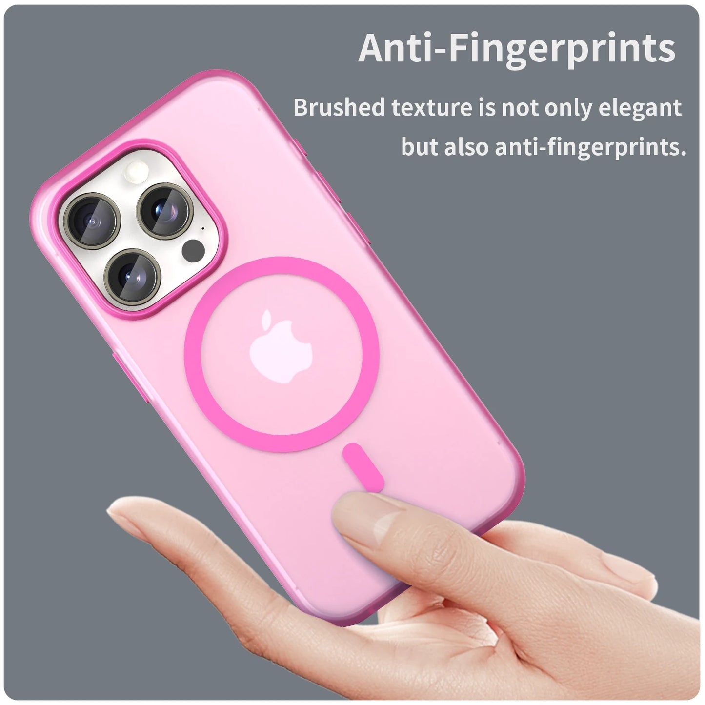Magnetic Wireless Charge For Magsafe Case for iphone 17 Air 16E 16 15 14 13 12 11 iphone17 Pro Max Plus Matte TPU Bumper Cover