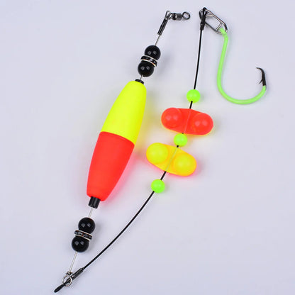 PROBEROS 5pcs 6/0 8/0 10/0 Artificial Catfish Rigs with Rattler High Quality Fishing Equipment  for Freshwater Fishing Wholesale