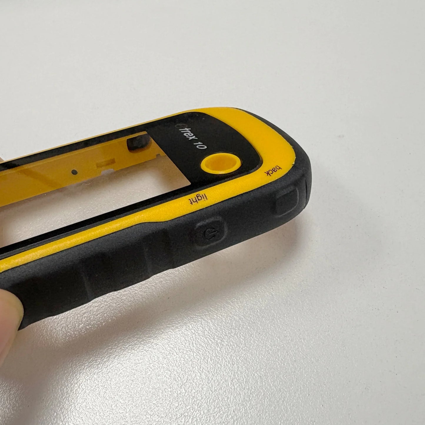 For Etrex 10 Etrex10 Front Cover GSP Handheld Part Repair Glass Panel With Yellow Housing Shell