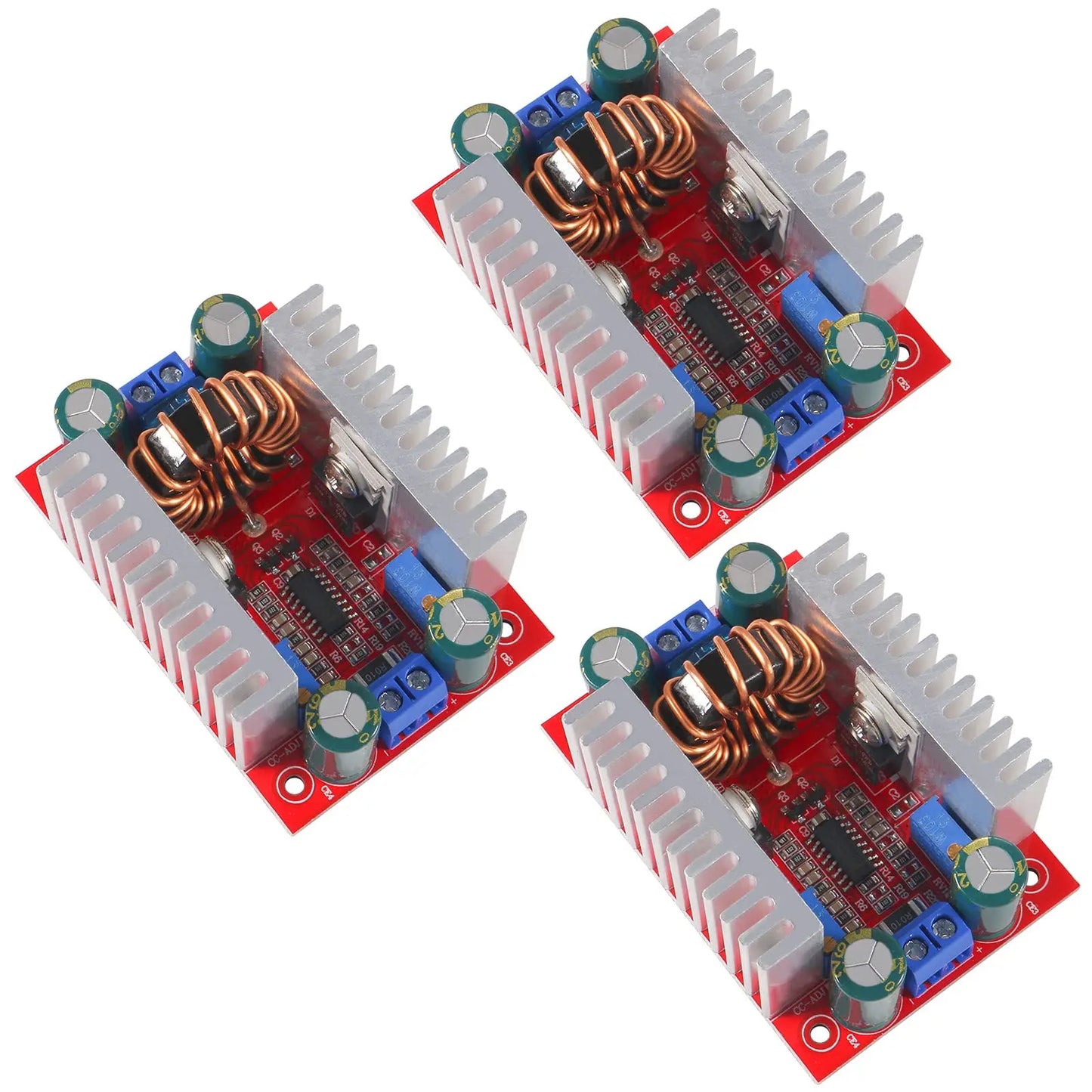 1pc 8.5-50V to 10-60V Voltage Charger Step Up Module DC 400W 15A Step-up Boost Converter Constant Current Power Supply LED Drive
