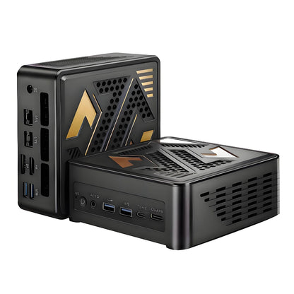 Topton Gaming Mini PC OCuLink AMD Ryzen AI 9 HX 370 ES AI 7 PRO 350 ES USB4 2x2.5G LAN 2xNVMe Desktop Computer Windows 11 WiFi6E
