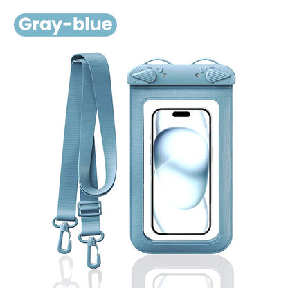 IPX8 Waterproof Phone Pouch 7.5" Universal Dry Bag Underwater Touch Screen Phone Casefor Swimming Rafting Beach