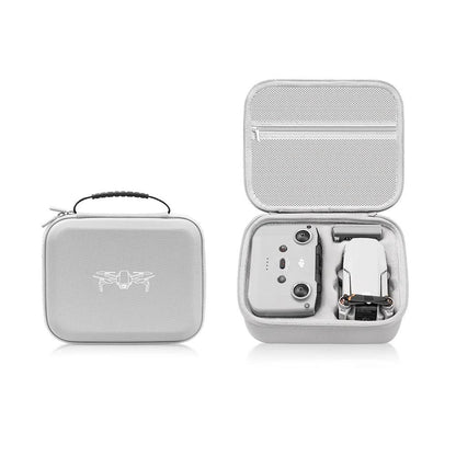 XFJI Storage Bag Protective Carrying Case PU Leather Handbag for DJI Mini 4K/Mini 2SE/Mini 2 Drone Controller Accessories