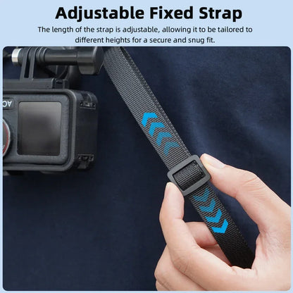 Neck Mount For DJI Osmo Action 5 Pro 4/Gopro 13/Insta360 Ace Pro/2,First Person View Riding Running Vlog Recording Accessories