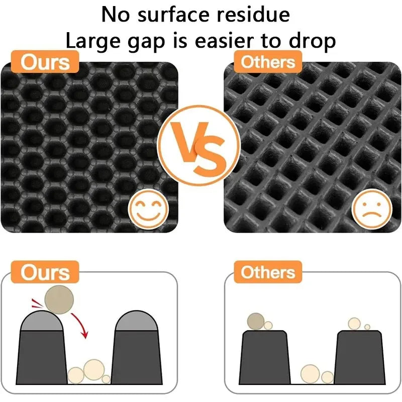Double Layer Cat Litter Mat Heavy Duty Waterproof Cat litter box Washable Bed Mat Clean Pad Products Mat Pet Clean