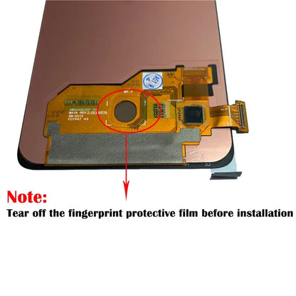 OLED/Incell For Samsung A51 A515 A515F A515F/DS A515FD LCD Display Touch Screen Digitizer Assembly with Frame