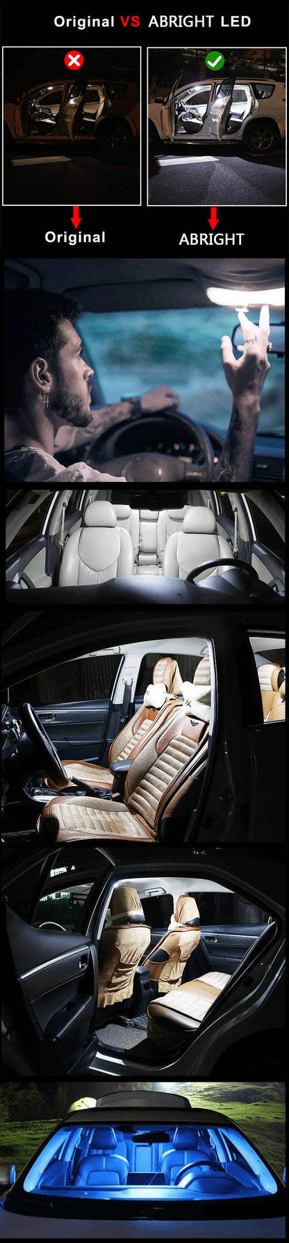 Car Interior LED Light For CHRYSLER 200 300 300C 300M Aspen Cirrus Concorde Crossfire LeBaron Coupe LHS Parts Accessories Canbus