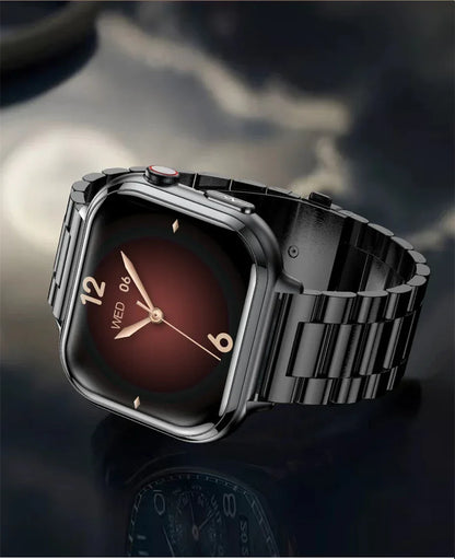 2025New Medical Grade ECG+PPG Smart Watch BMI Body Fat Uric Acid Painless Non-invasive Blood Sugar Monitoring Calling Smartwatch