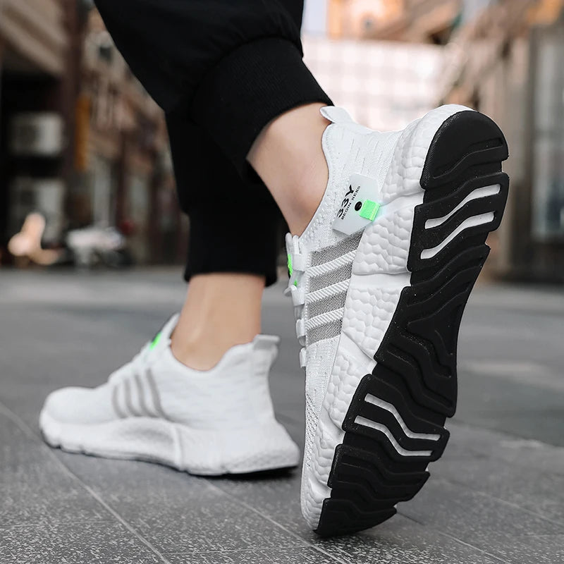 Men Shoes Autumn Soft Casual Shoes Lightweight Mesh Sports Running Shoes Men Sneakers Tenis Masculino Zapatillas Hombre