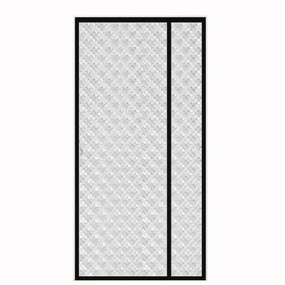 Customizable winter side opening warm cotton door curtain for wind and cold protection, double-layer thick warm blackout curtain