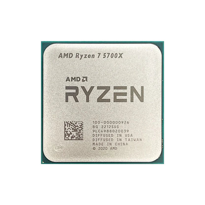 NEW AMD Ryzen 7 5700X 8-Core 16-Thread AM4 Applicable to B550 3.4GHz 65W 7NM L3=32M R7 5700X Gaming Processor DDR4 No Fan