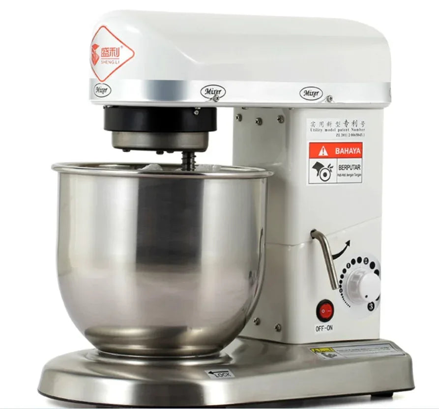 7L/10L Professional Electric Dough Stand Mixer Commercial Planetary Mixer Egg Beater Bread High Quality Mixer for Home Use 220V