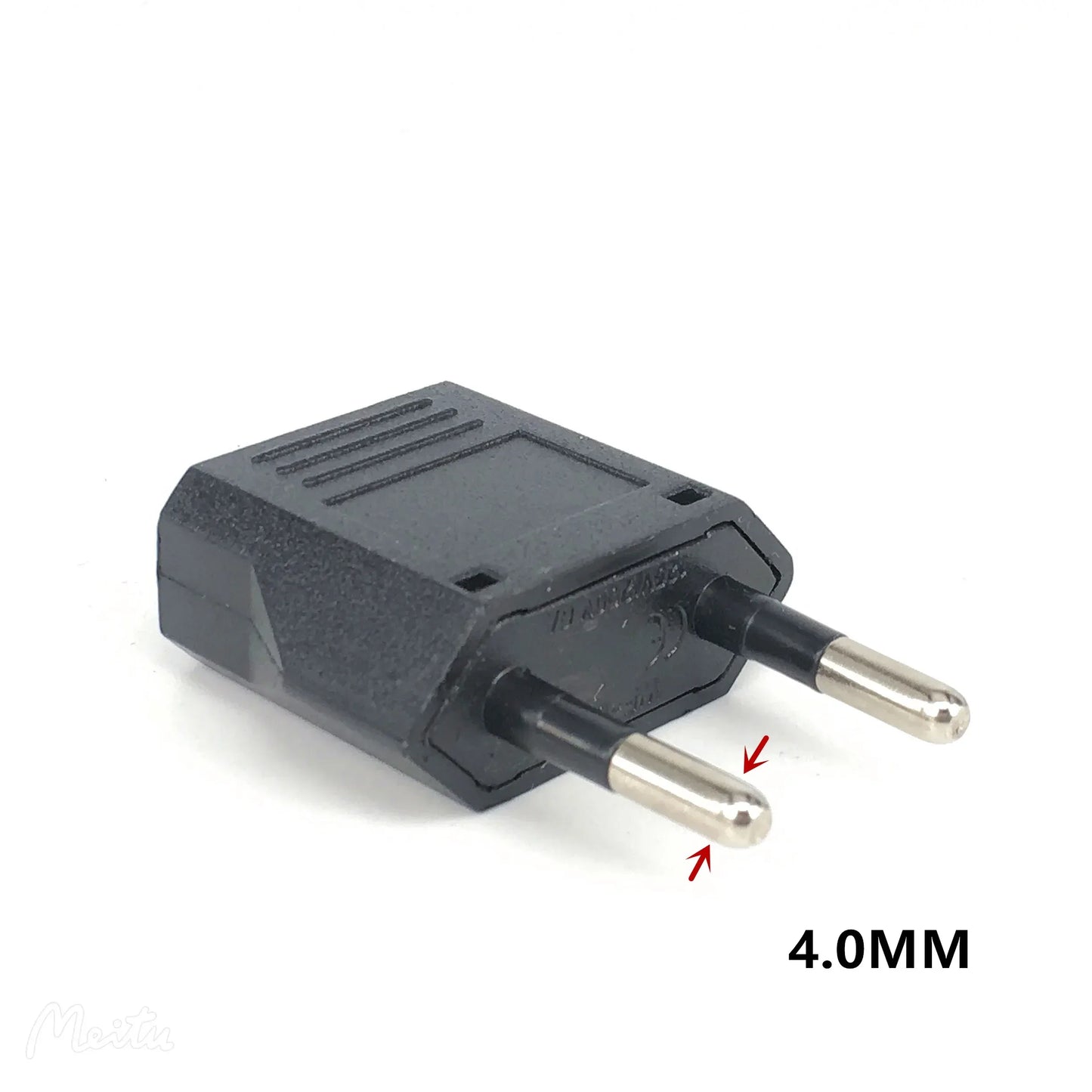 1-100pcs EU Plug Adapter US to EU Plug Adapter CN to EU Travel Adapter Electric KR Euro Plug Converter Power Sockets AC Outlet