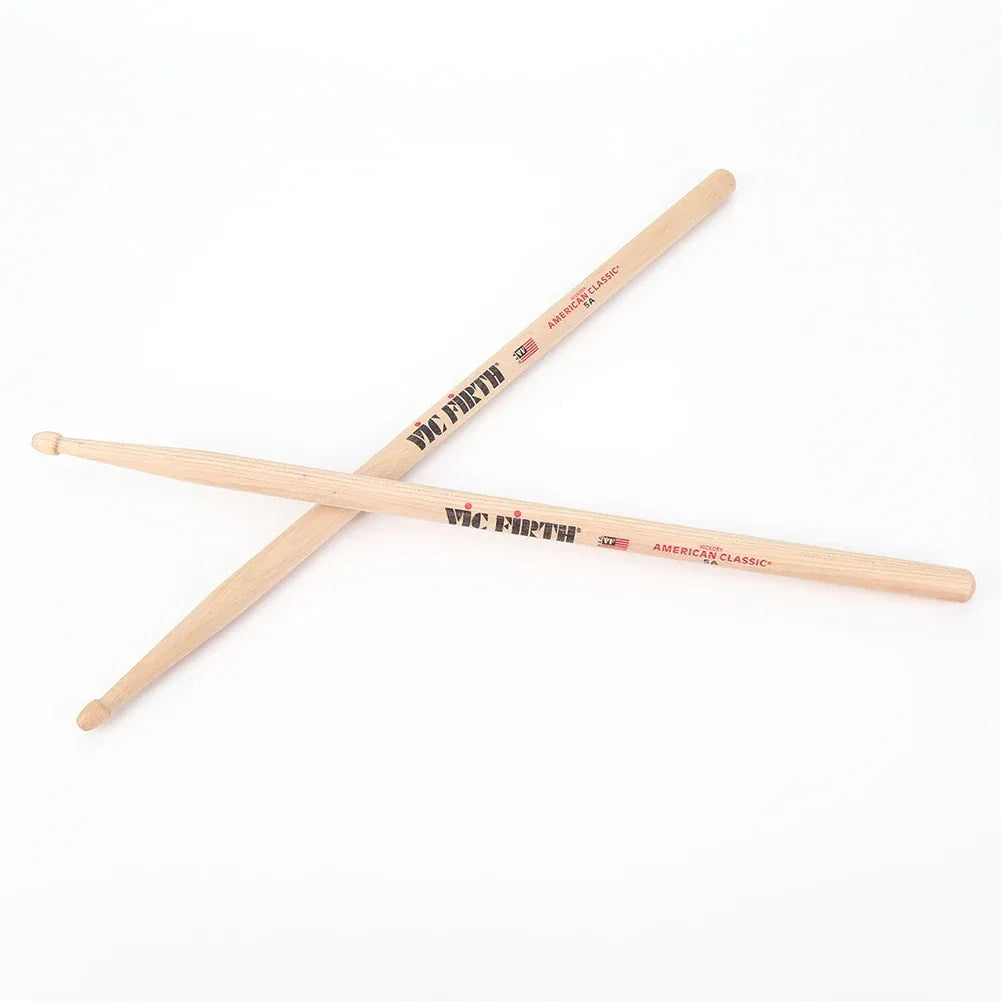 2-10PCS Drumsticks 5A/7A Drum Sticks Consistent Weight and Pitch Mallets American Hickory Drumstick for Acoustic/Electronic Drum