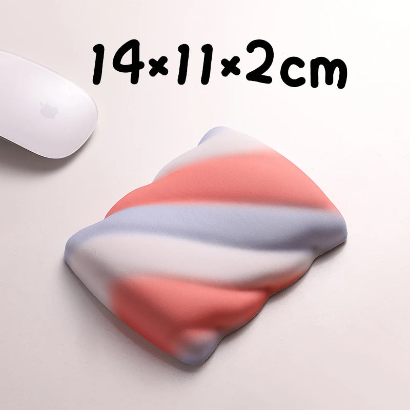 Mouse Wrist Rest Ergonomic Memory Foam Anti-Slip Rubber Base Keyboard Wrist Rest Support and Mouse Pad Wrist Rest for Computer