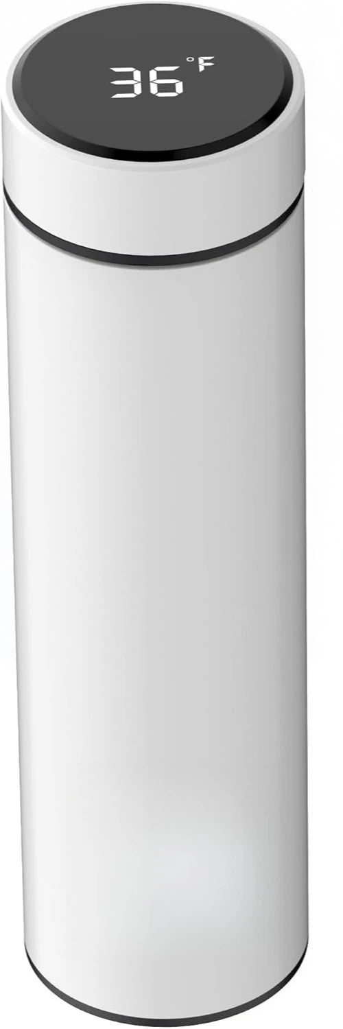 Coffee Cup, Teapot, Smart Sports Bottle with LED Temperature Display, 17 Oz Insulated Stainless Steel Water Bottle