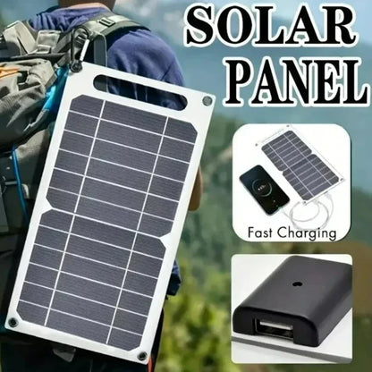 Portable 25-35W Solar Panel. Waterproof, for outdoor hiking/camping. USB mobile phone charging bank & battery charger.