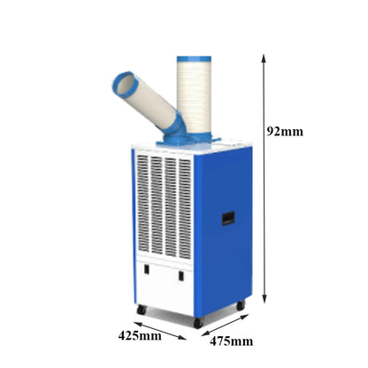 Mobile Air Conditioning Customization Post Special-Purpose All-In-One Rapid Cooling Refrigeration Machinery