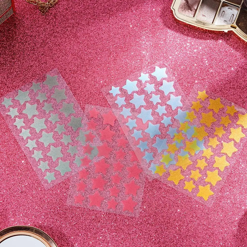 144Pcs/Set Star Pimple Patch Acne Colorful Invisible Acne Removal Skin Care Stickers Concealer Face Spot Beauty Makeup Tools