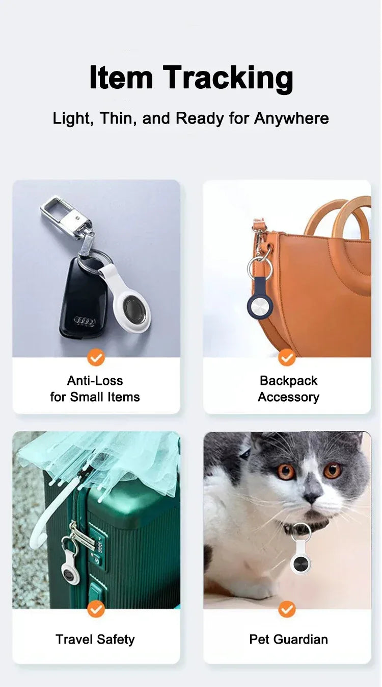 Bluetooth Gps Tracker Android Google Find My Device Anti-Lost Wallet Gps Tracker Airtag Holder Smart Home Products Smart Life