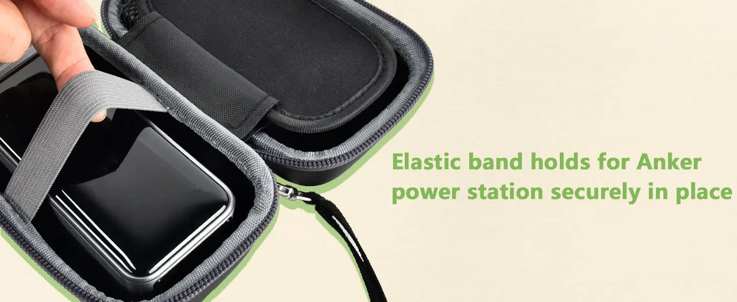 （CASE ONLY) Case Compatible with Anker Prime Power Bank 20,000mAh Portable Charger with 200W Output, Battery Pack Power Station